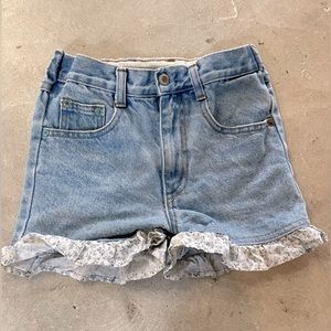 Rare STEEL brand 80s shorts kids sz 6